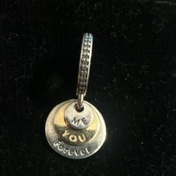 Pandora Me You Forever Charm 791979CZ