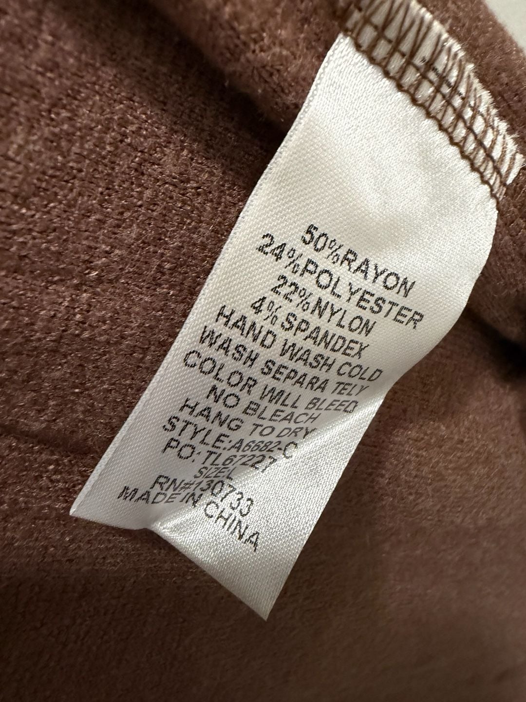 NWT Umgee Open Front Long Duster Cardigan Sz L Brown Knit Sweater 6