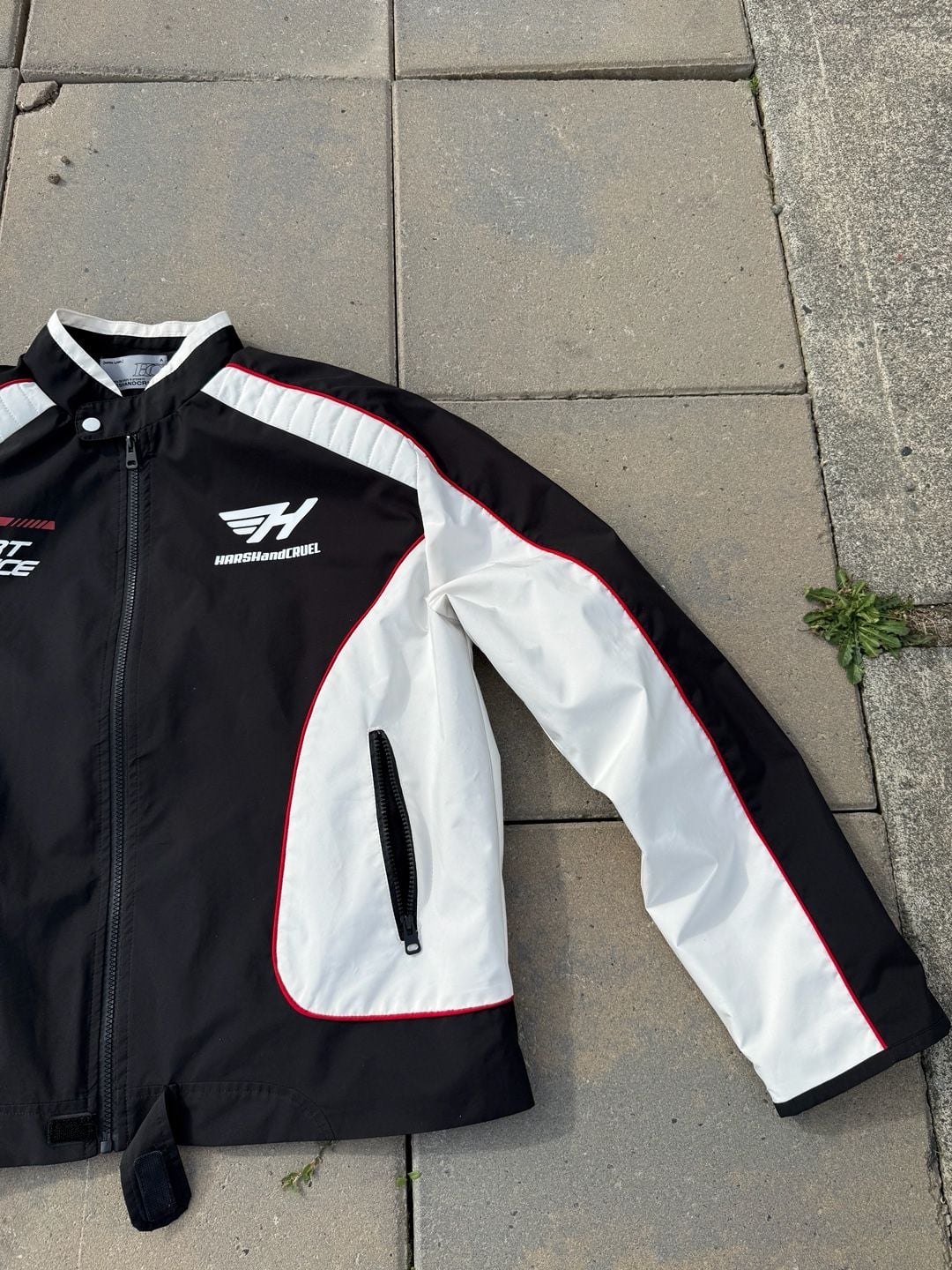Harsh and Cruel Sport Service Jacket Black White XL 4