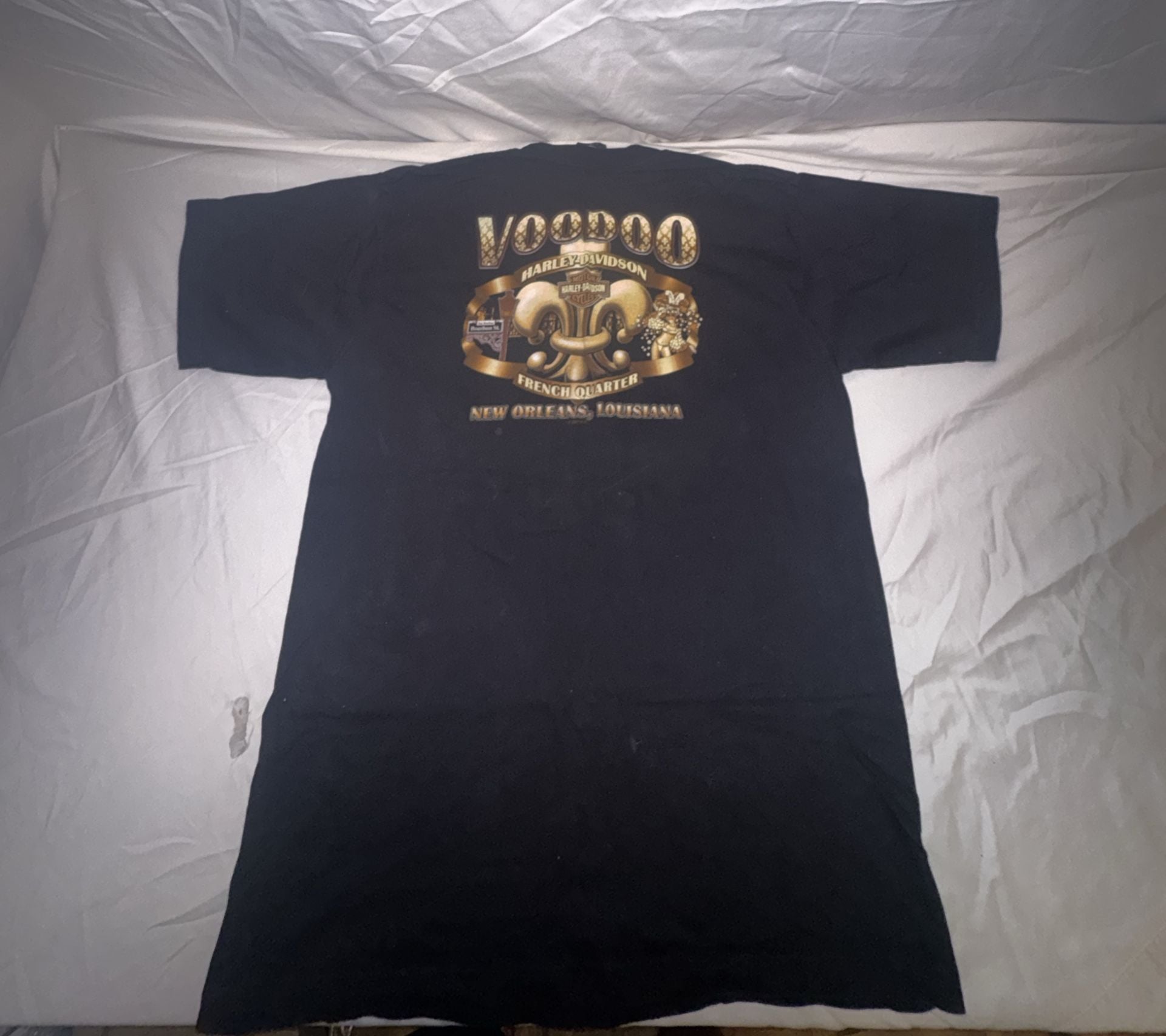 Harley-Davidson Voodoo New Orleans T-Shirt Size X-Large Black 5