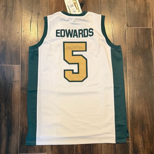Headgear Classics Anthony Edwards Holy Spirit Prep High School Basketball Jersey