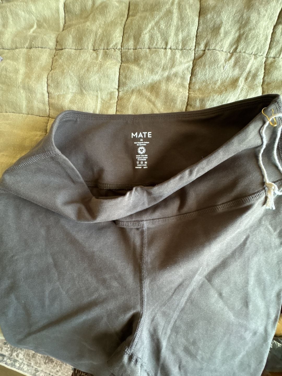 Mate the Label Organic Stretch Midi Legging in Mocha 7