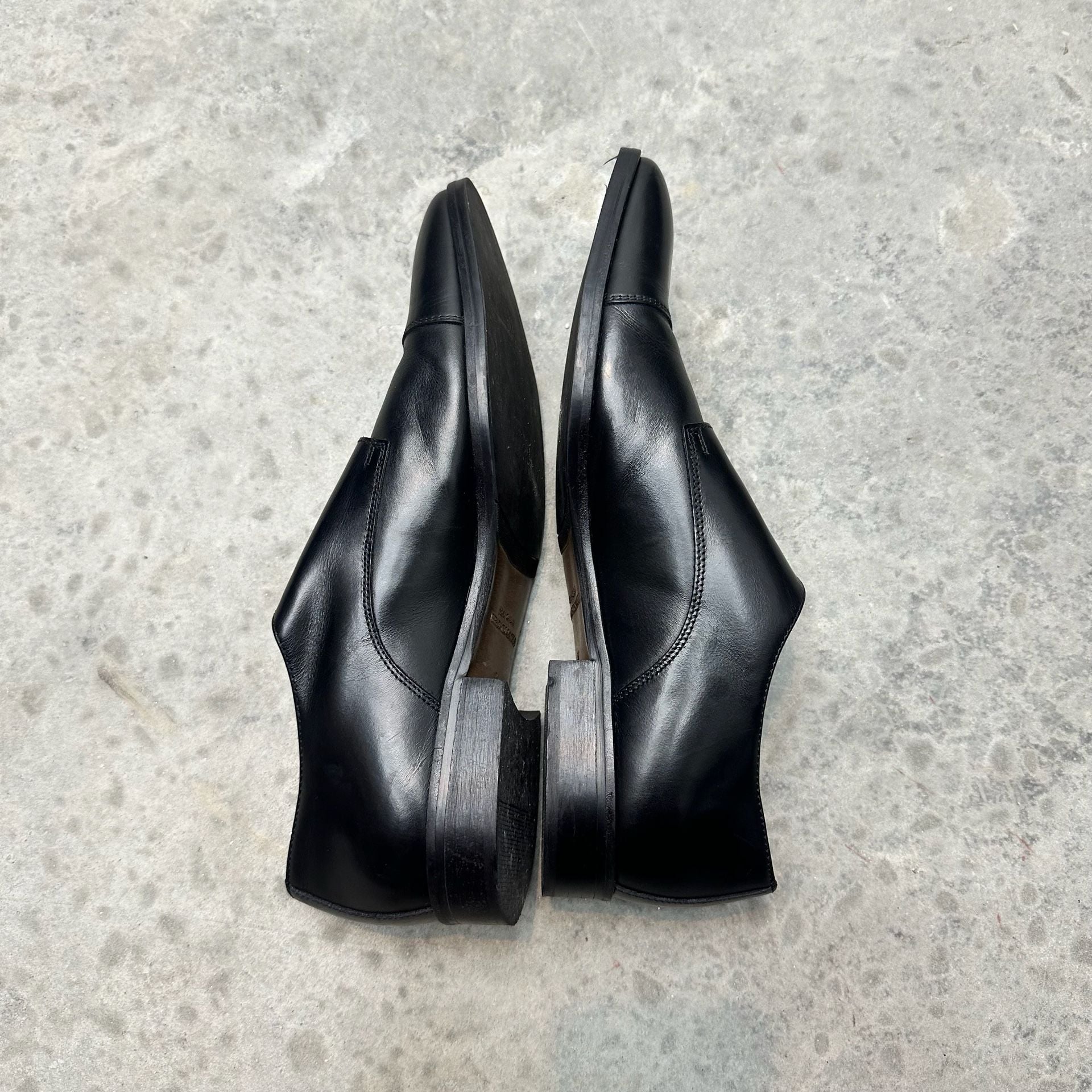 Bruno Magli Black Leather Double Monk Dress Shoes - Size 9 5