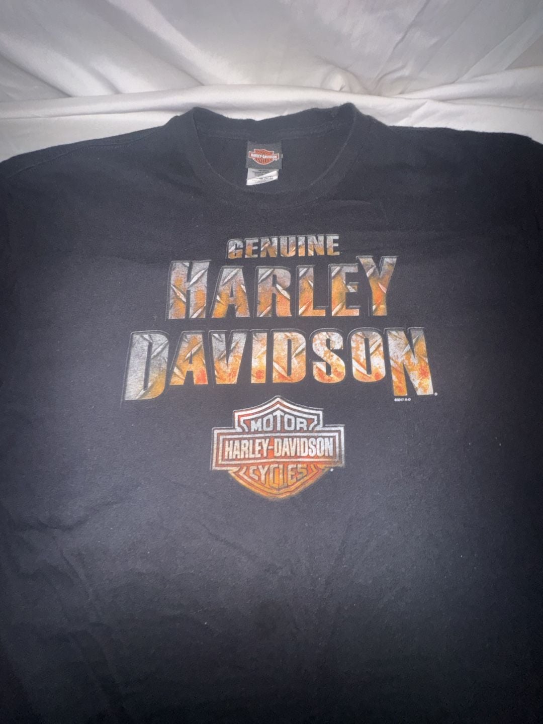 Harley-Davidson T-Shirt Size XL Black Graphic Lakeland Florida Tee 3