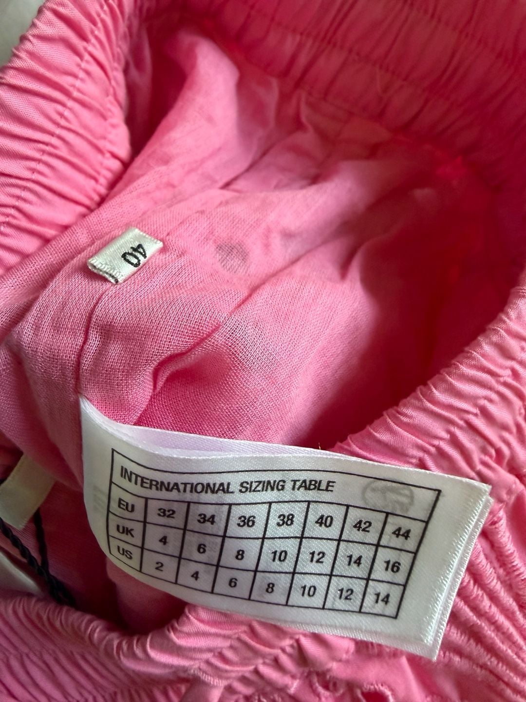 NWT Essentiel Antwerp Fab Broderie Pants Size 40 Bubblegum 7