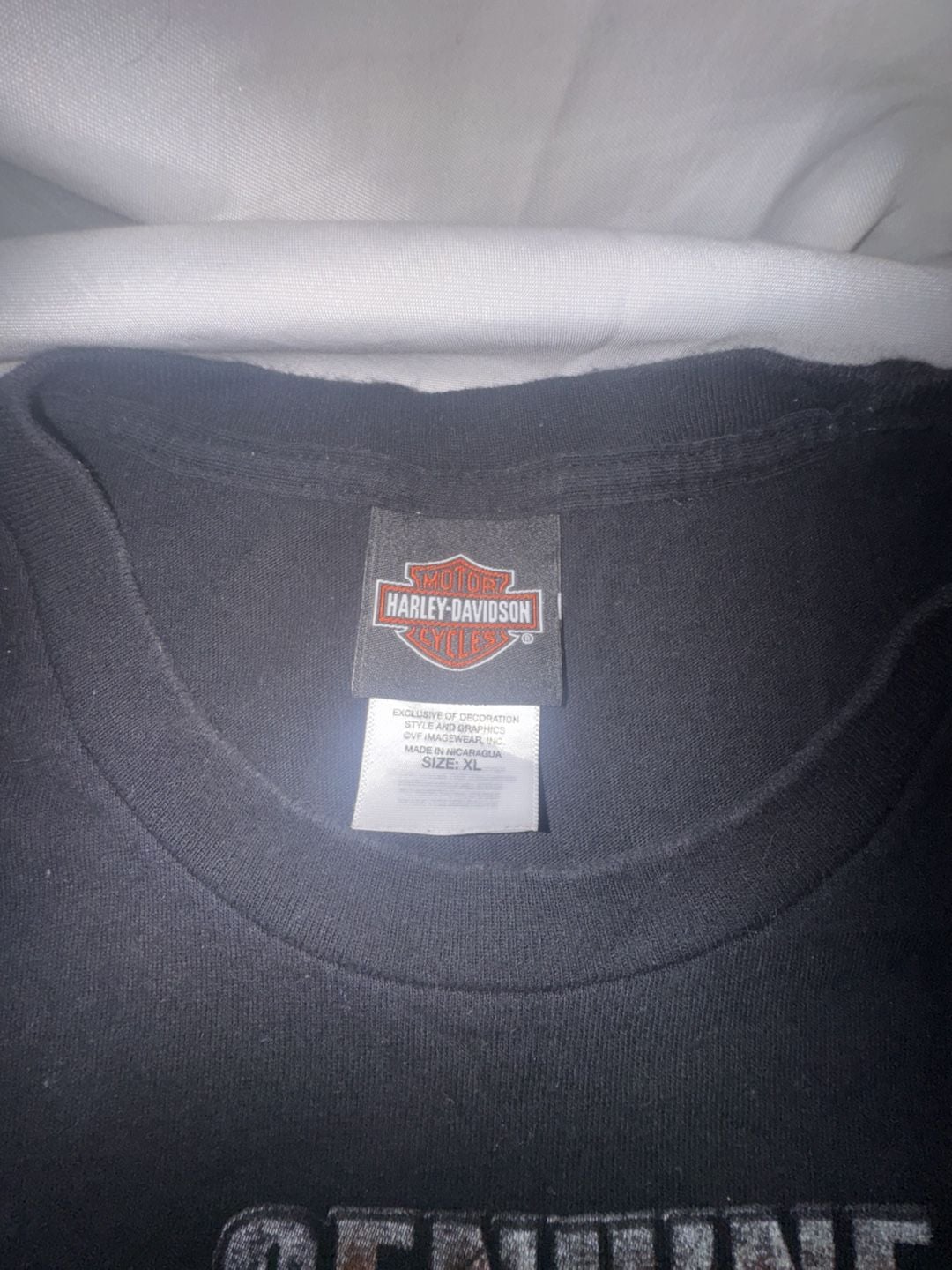 Harley-Davidson T-Shirt Size XL Black Graphic Lakeland Florida Tee 4