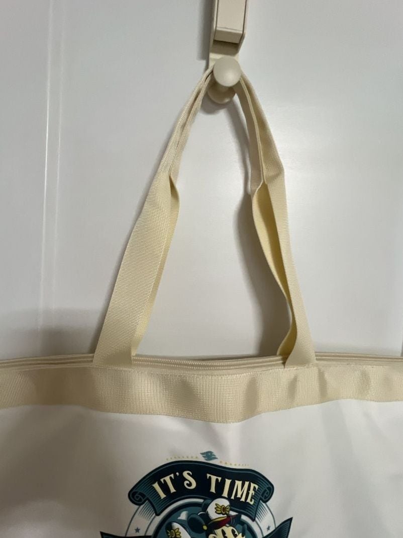 NEW Disney Cruise Line Castaway Club It's Time To Cruise Zippered Tote Bag 4