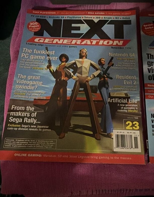 Next Generation Gaming Magazine Lot of 2 Issues Volume 20 and 23 2