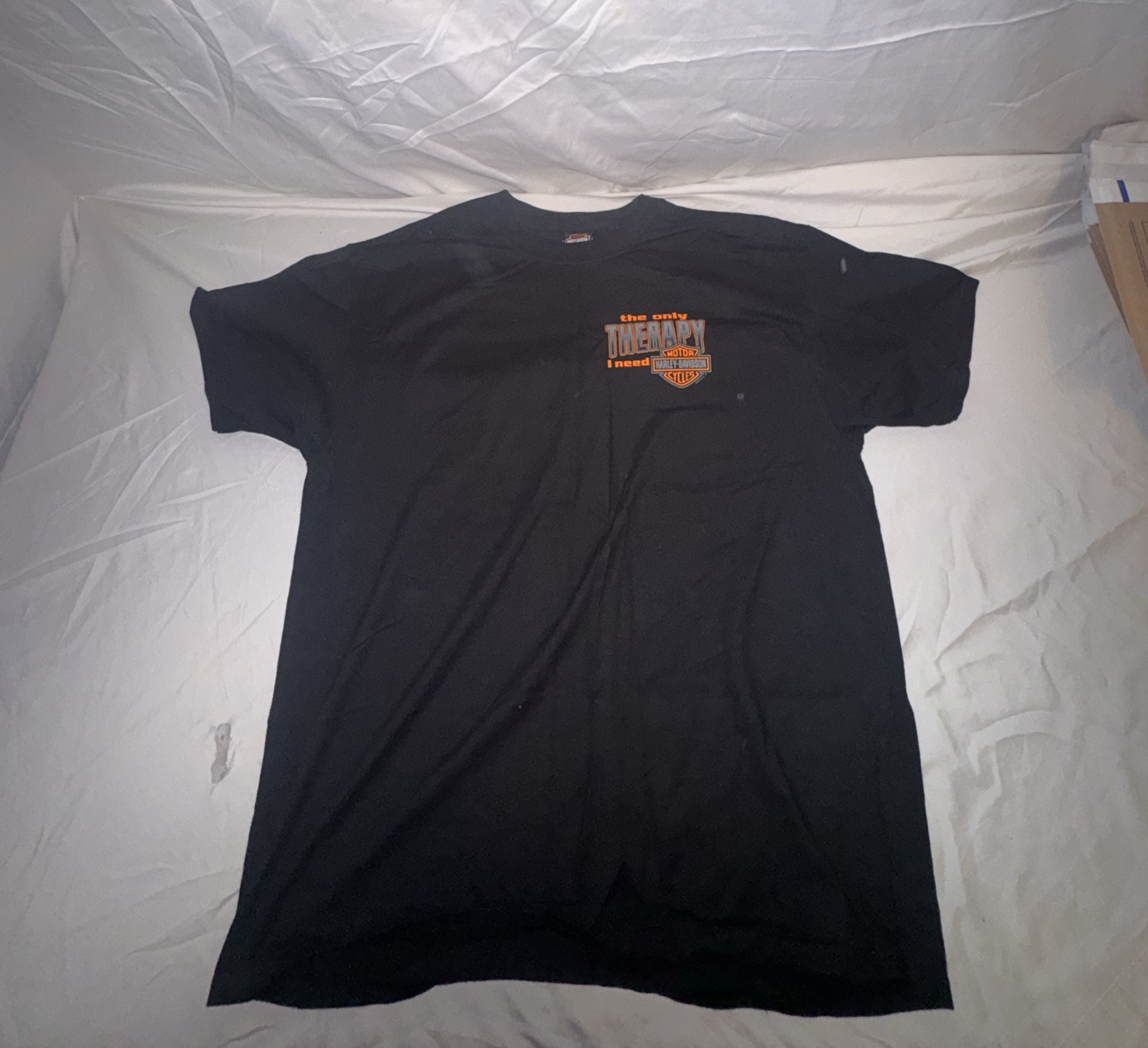Harley-Davidson Atlanta Georgia Tomahawk T-Shirt Size X-Large Black 2