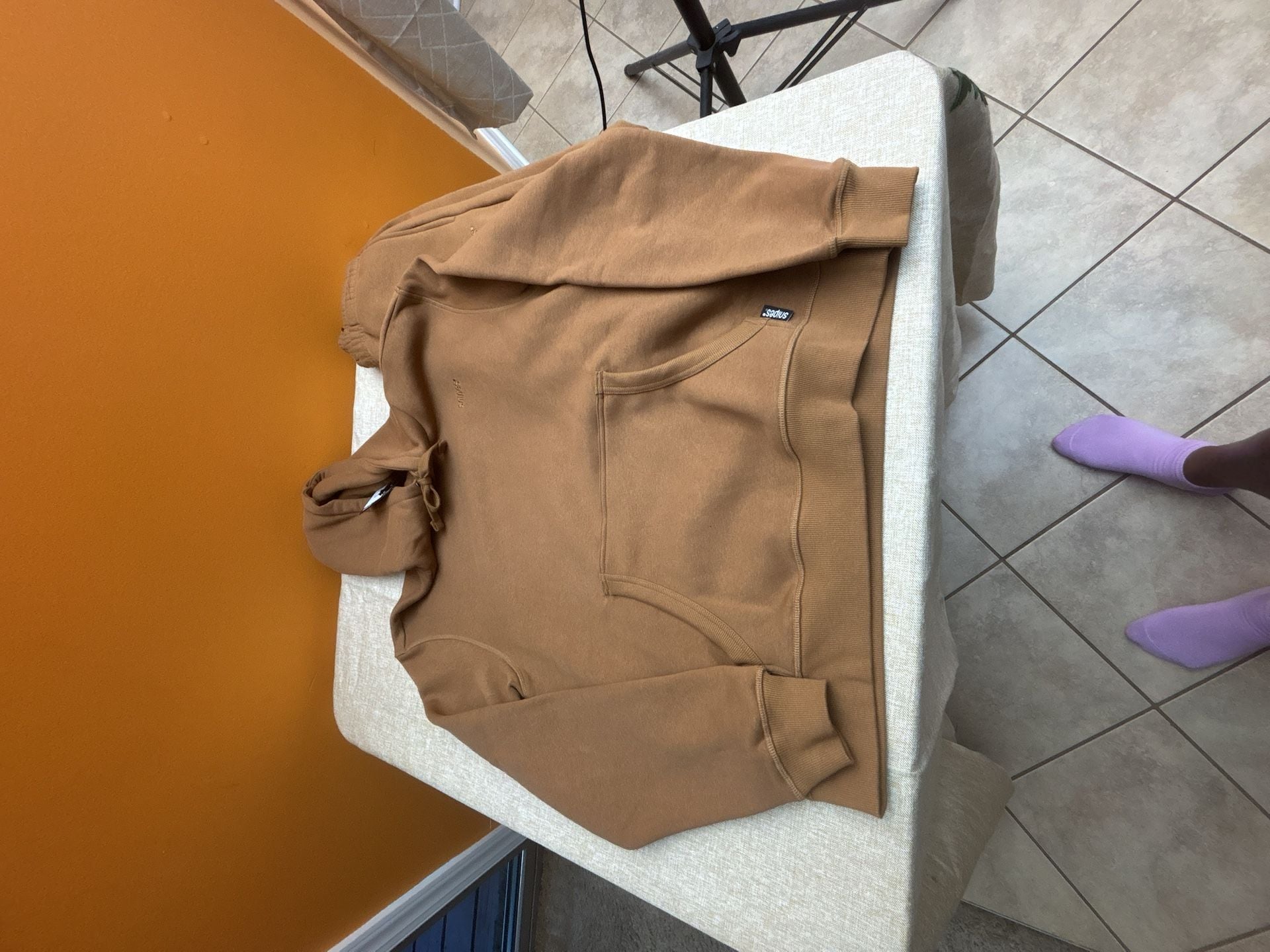 Snipes Men's Core Fleece Hoodie and Sweatpants Chestnut Size M 10