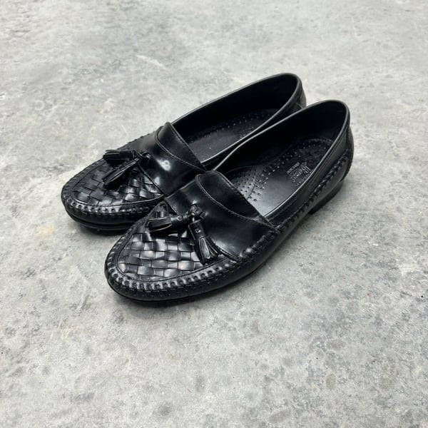 G.H. Bass Bryan Black Leather Loafer - Size 9M