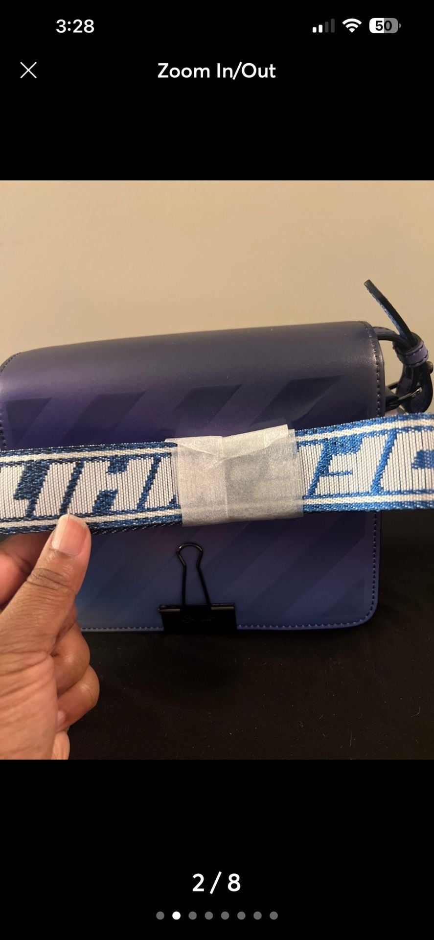Off-White Binder Clip Flap Bag 3