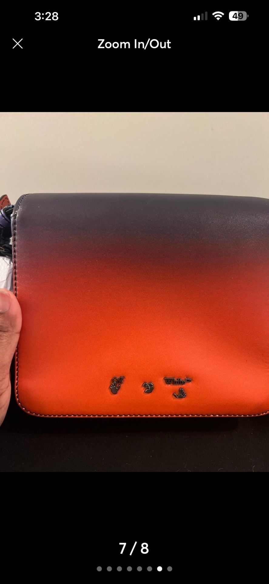 Off-White Binder Clip Flap Bag 8