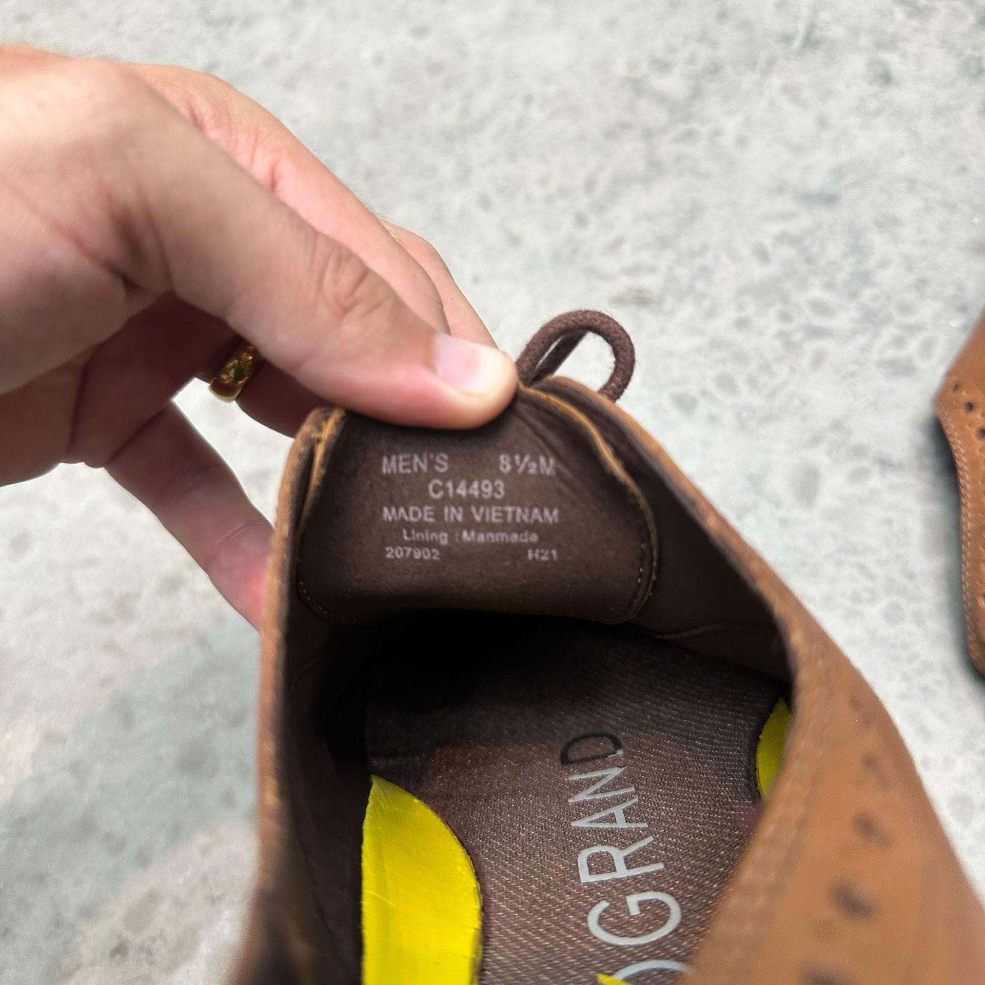 Cole Haan Zerogrand Wingtip Oxford - Size 8.5M 6