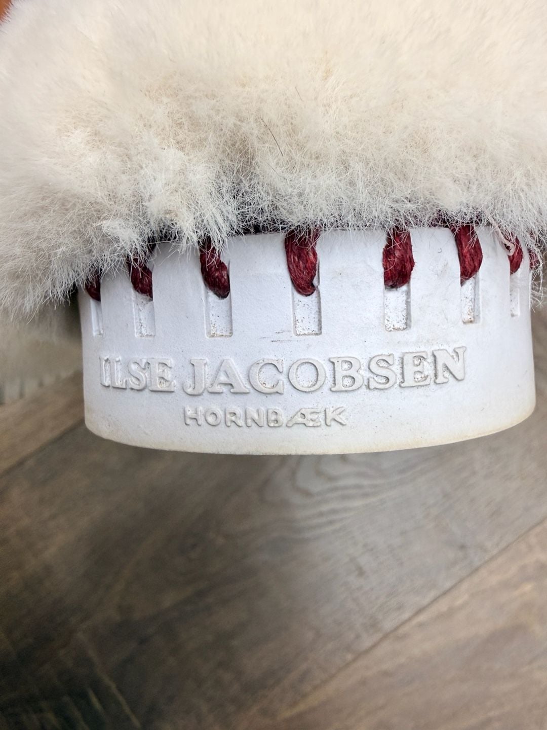 Ilse Jacobsen Slippers Size 41W Purple Suede Faux Fur 4