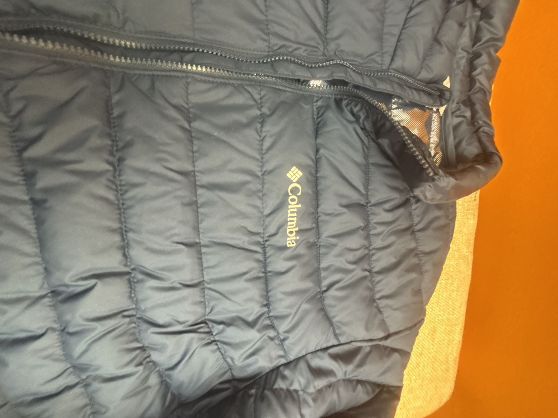Columbia Powder Lite II Jacket XXL 2TG Blue Omni-Heat Puffer Jacket 5