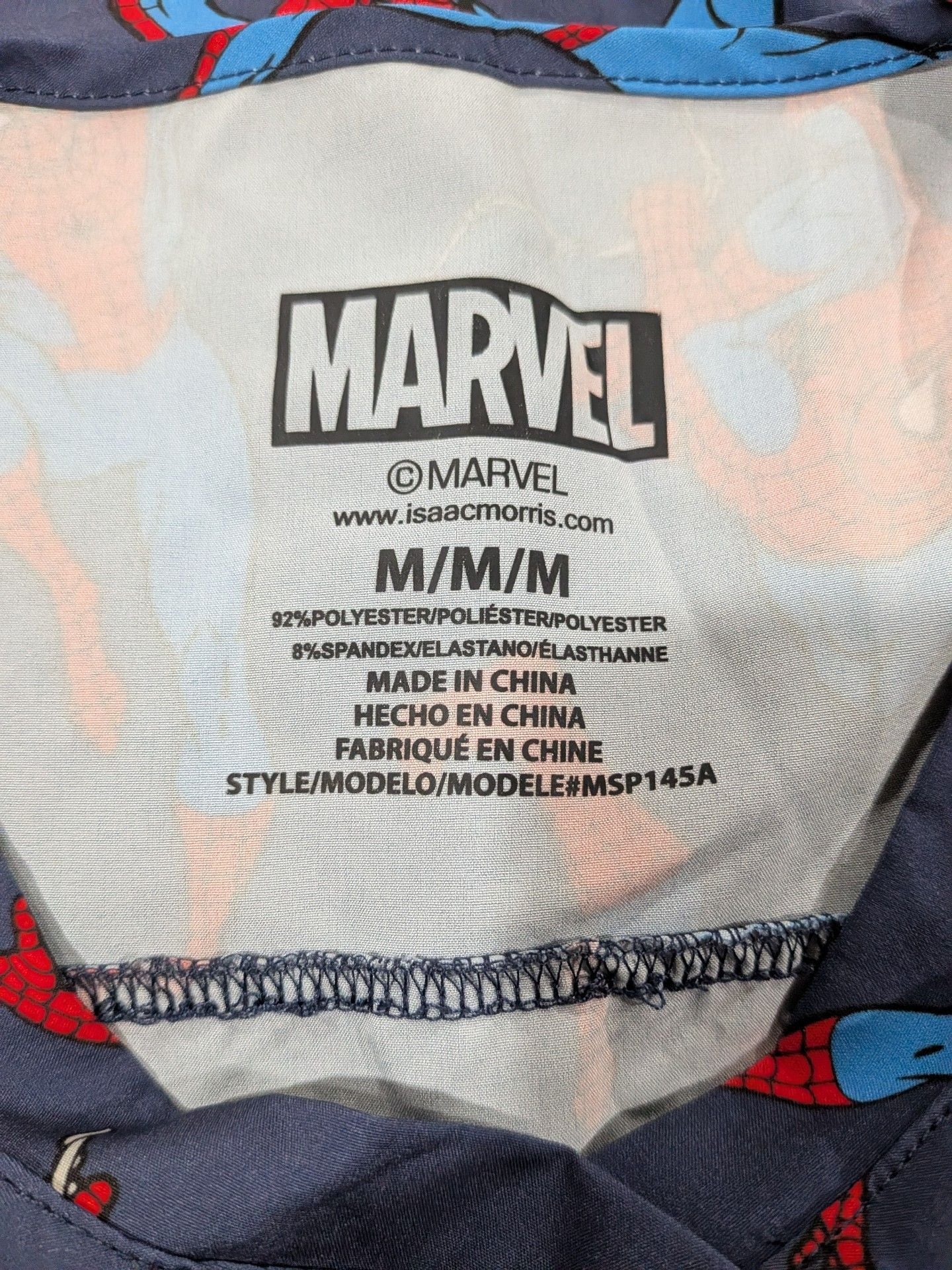 Marvel Spider-Man Scrub Top Size M MSP145A 4