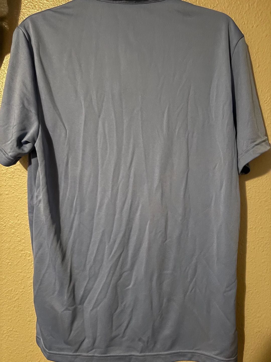 Adidas Men's Golf Polo Shirt Size S Blue Fusion Chest Print 7
