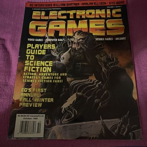 Electronic Gaming Monthly Volume 1 Issue 1 October 1992