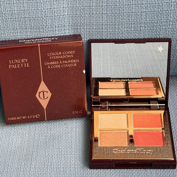 Charlotte Tilbury Luxury Palette Walk Of No Shame Eyeshadow Palette NIB