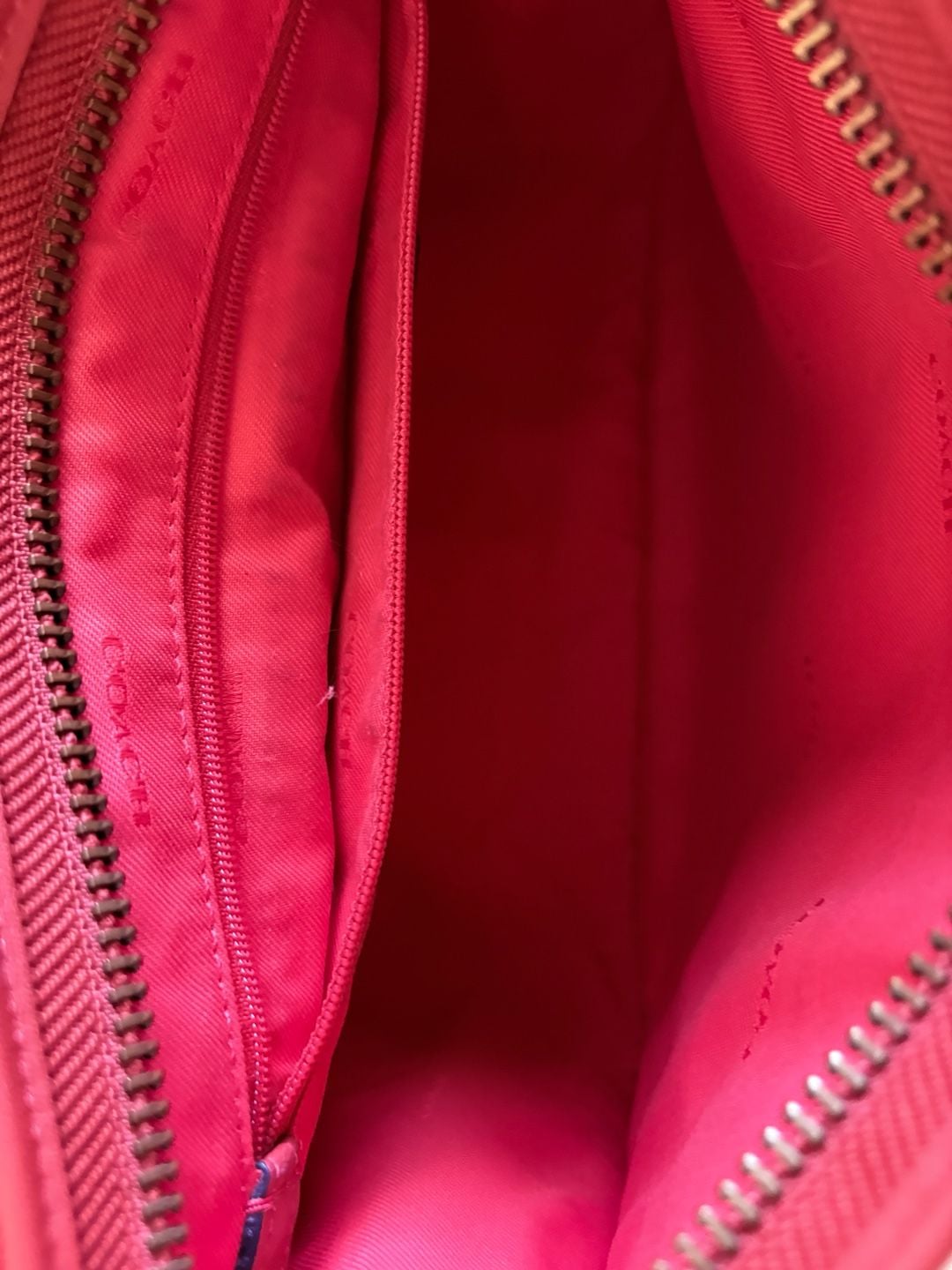 Coach 75TH ANNIVERSARY Limited Edition Women's Leather Shoulder Saddle Bag in Tomato Red 15