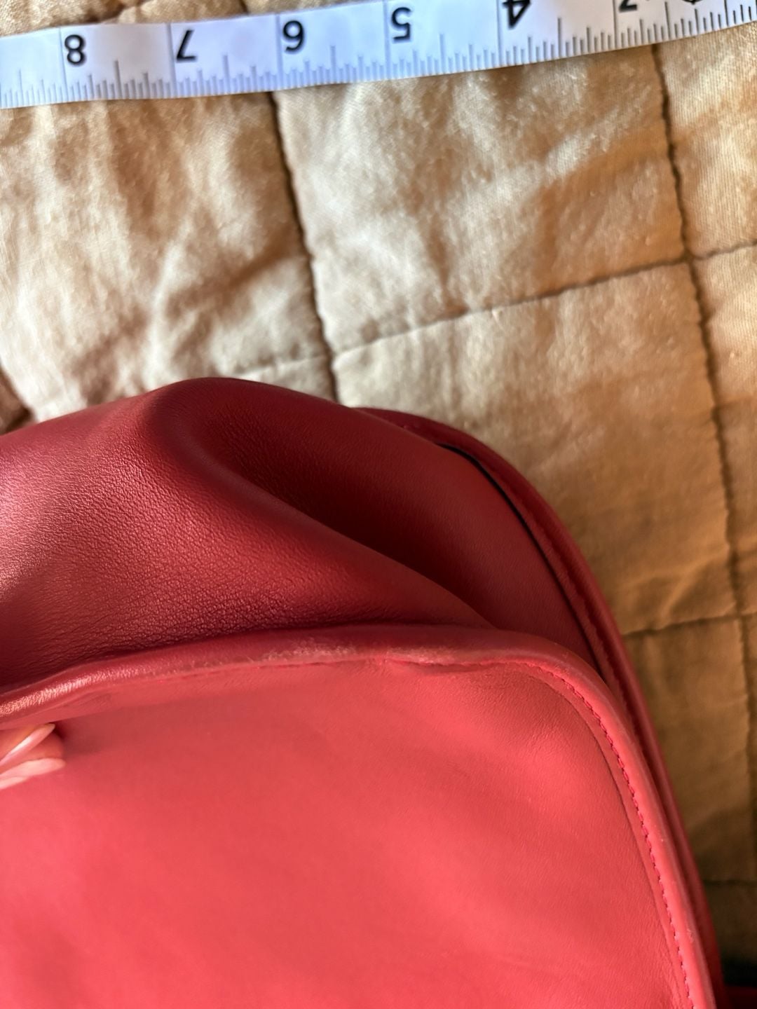 Coach 75TH ANNIVERSARY Limited Edition Women's Leather Shoulder Saddle Bag in Tomato Red 20