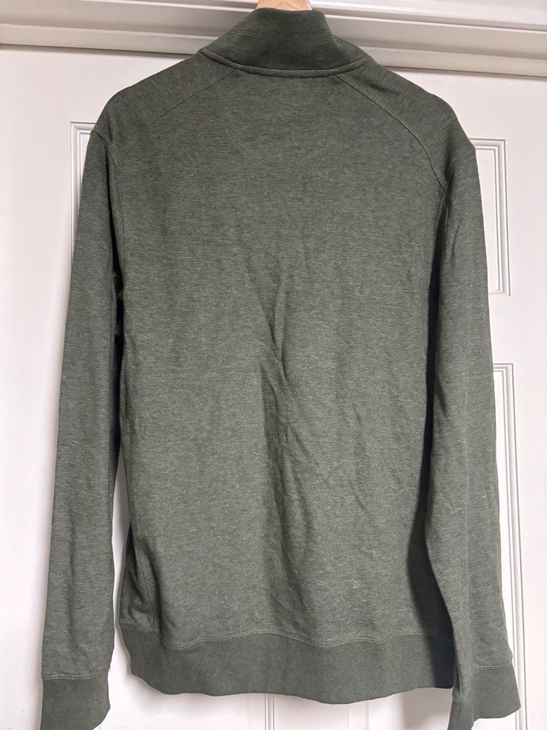 English Laundry Quarter Zip Pullover Size M Olive Green 3