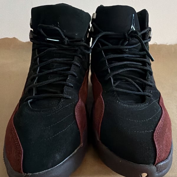 Jordan 12 Retro SP A Ma Maniére Black Burgundy Crush Size 13