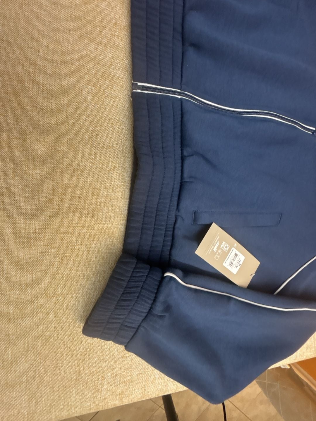 Avia Double Knit Jacket Size XL Blue Cove Full Zip Track Jacket 5