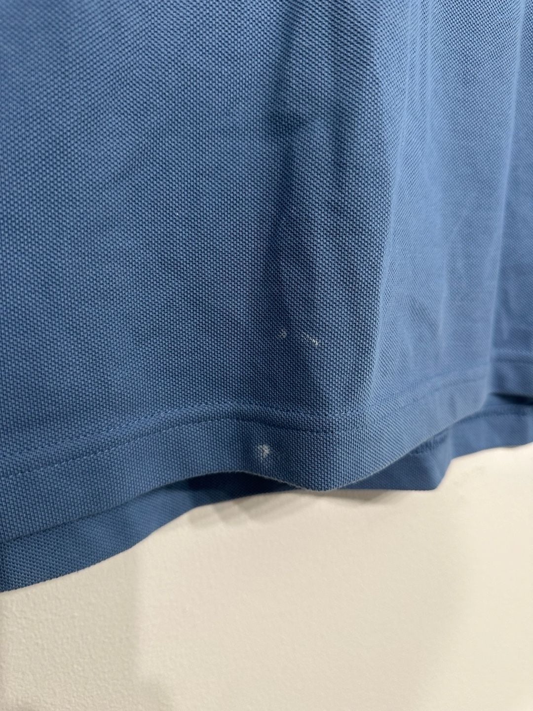 Brooks Brothers Slim Fit Long Sleeve Polo Shirt Blue Cotton Size M 3