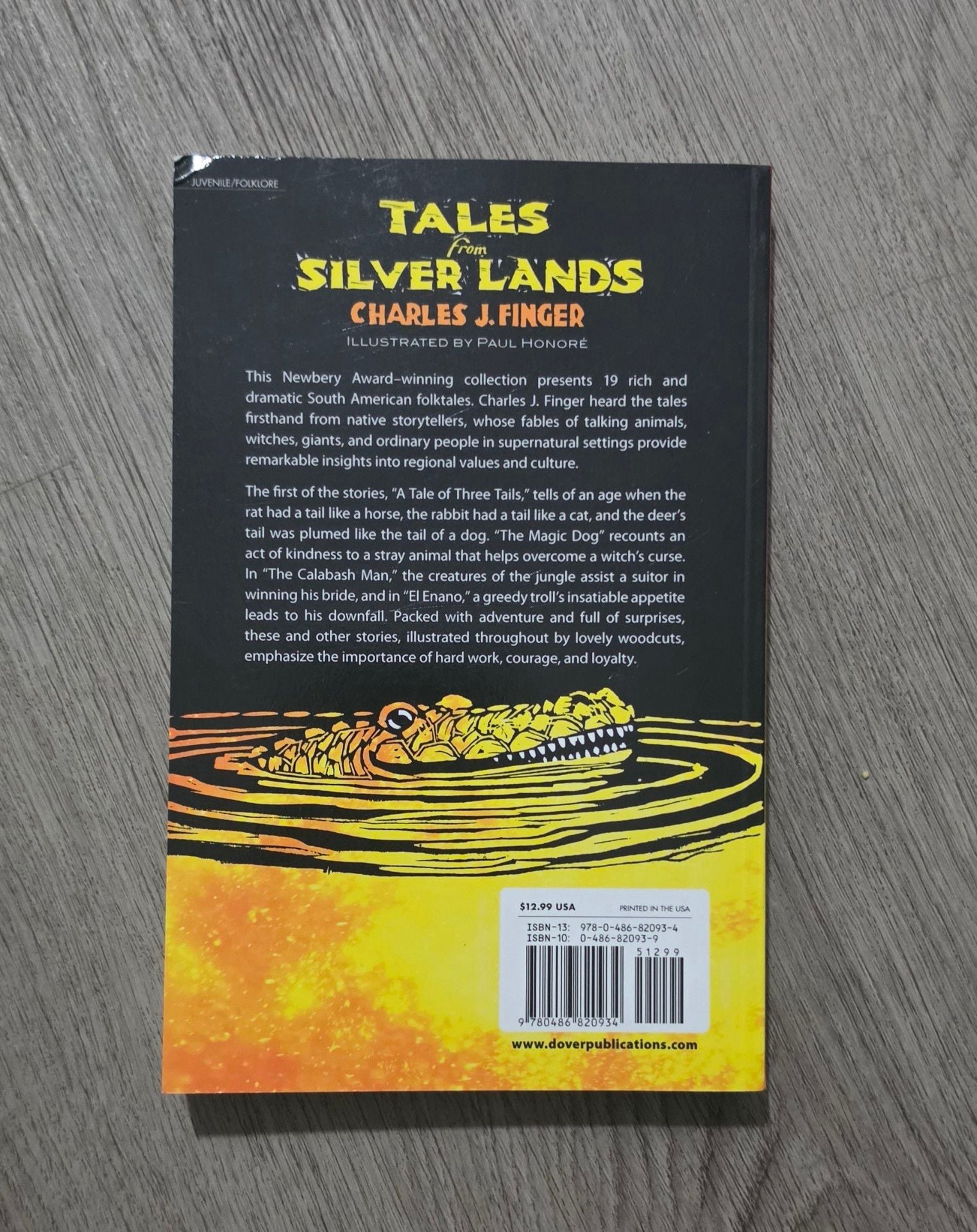 Tales from Silver Lands by Charles J. Finger Paperback 2