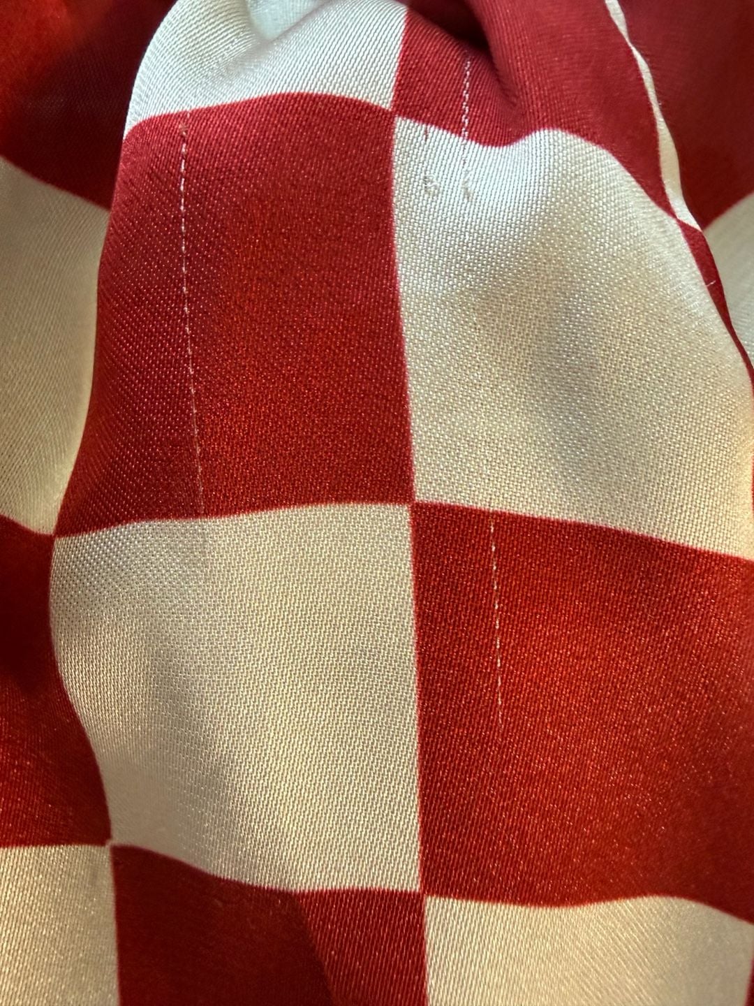 Show Me Your Mumu Early Riser PJ Size XS Red Checkered Pajamas 9