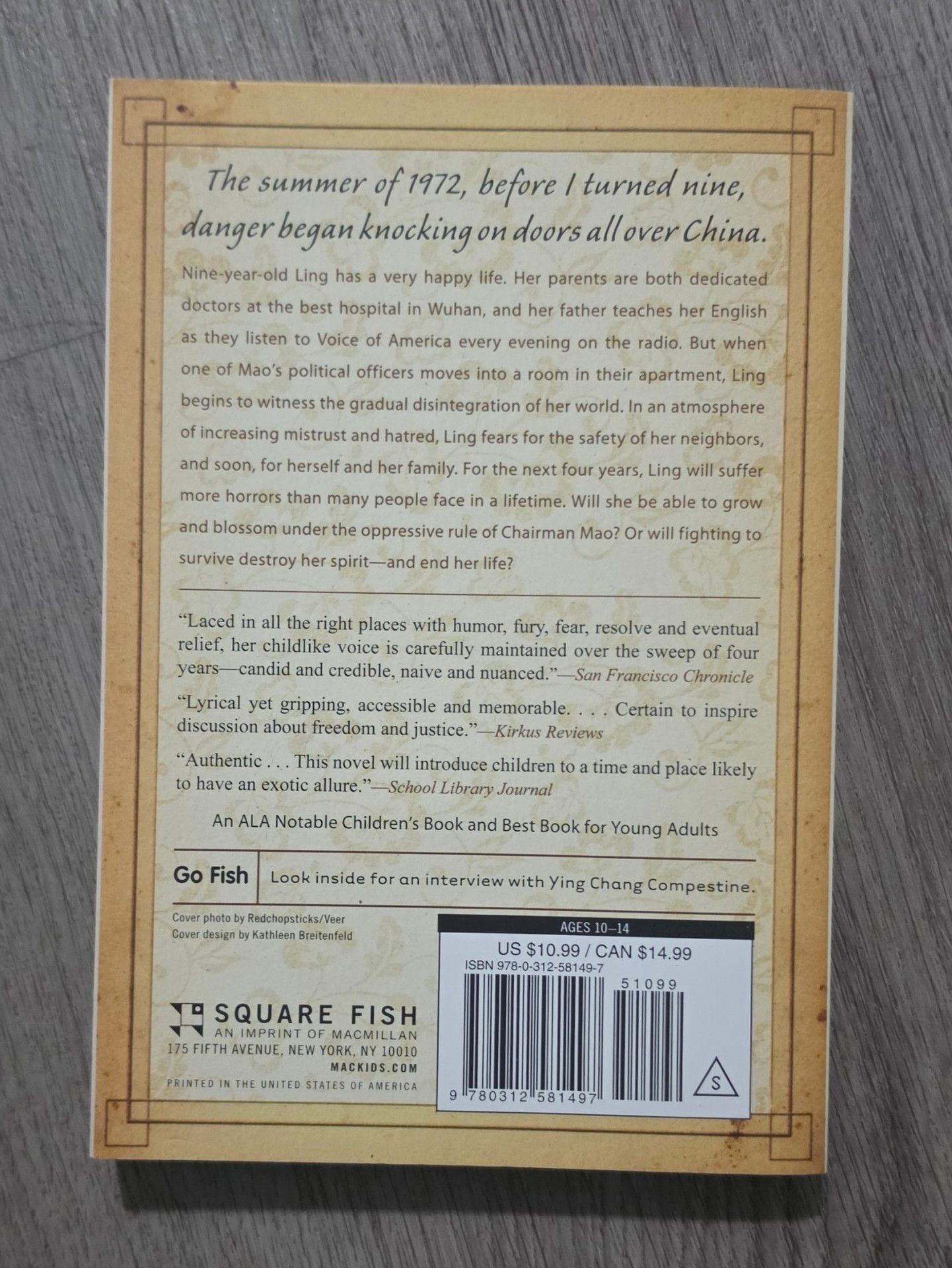 Revolution Is Not a Dinner Party by Ying Chang Compestine Paperback 2