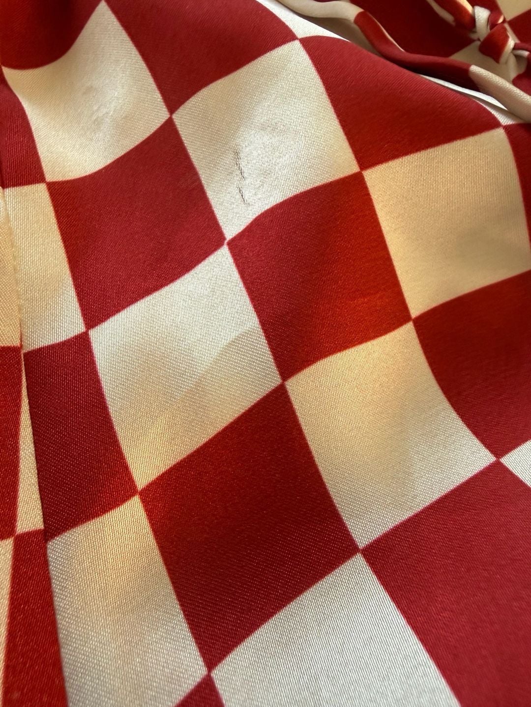 Show Me Your Mumu Early Riser PJ Size XS Red Checkered Pajamas 5