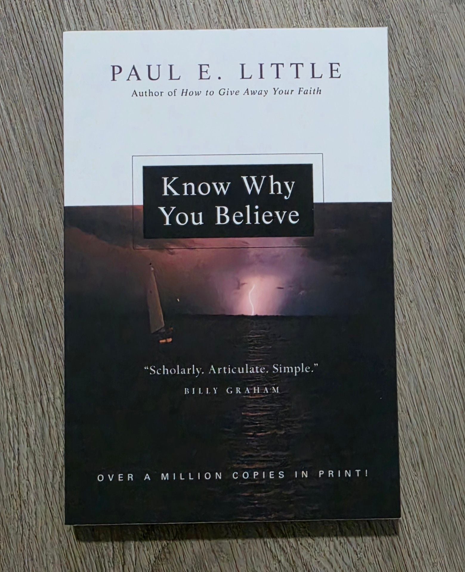 Paul E. Little Know Why You Believe Paperback Book 1