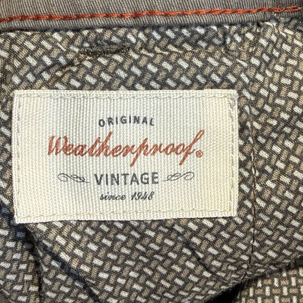 Weatherproof Vintage Pants Size 34x30 Brown Cotton Blend