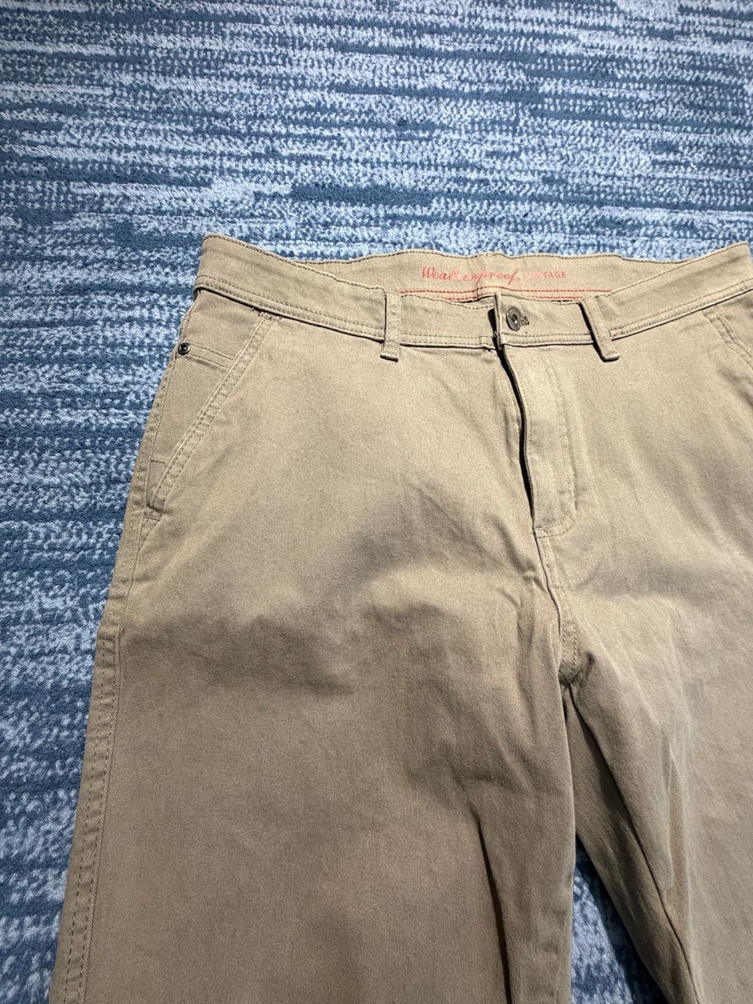 Weatherproof Vintage Pants Size 34x30 Brown Cotton Blend 7