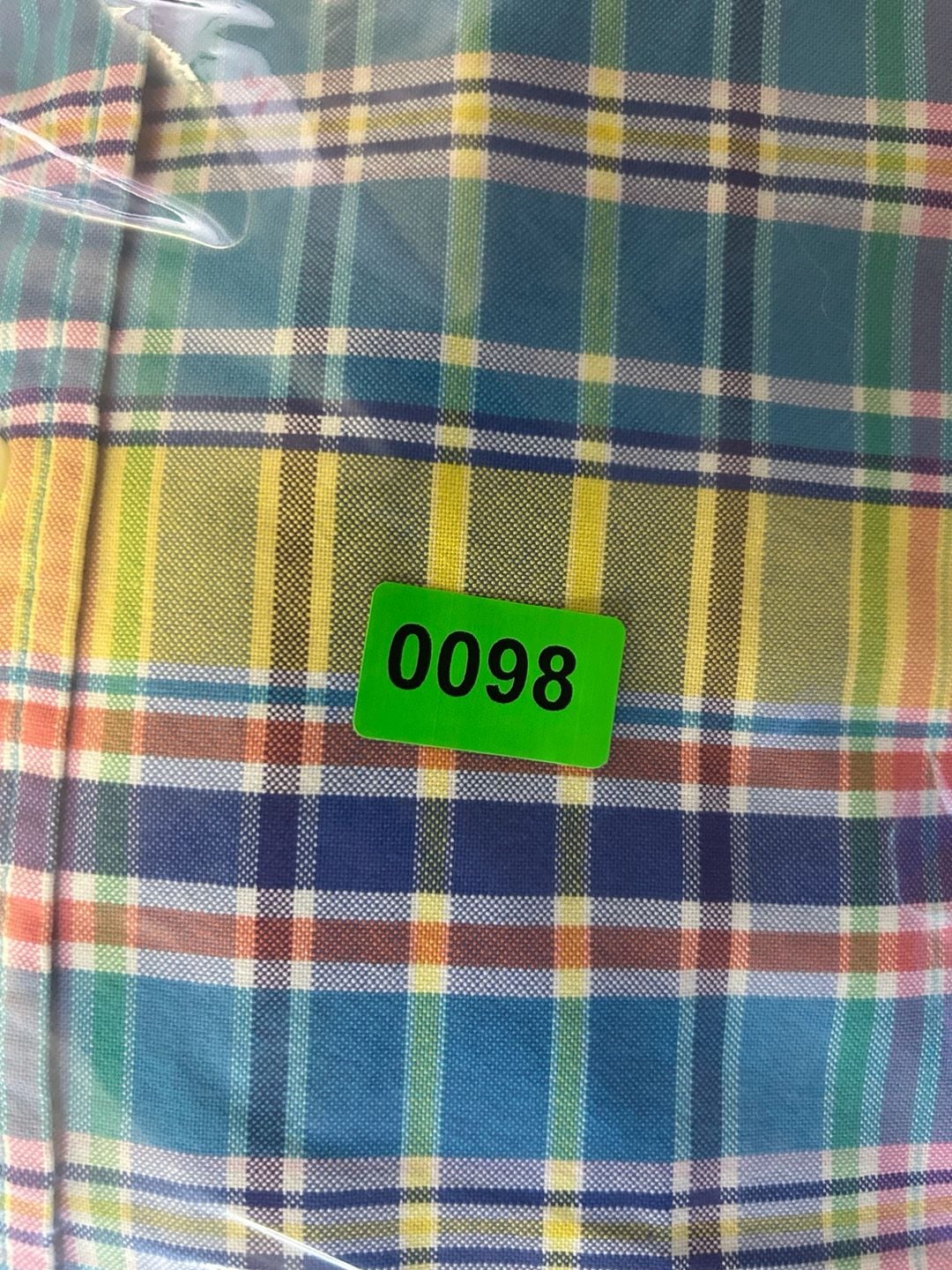 Ralph Lauren Plaid Short Sleeve Button Down Shirt Size XL 9