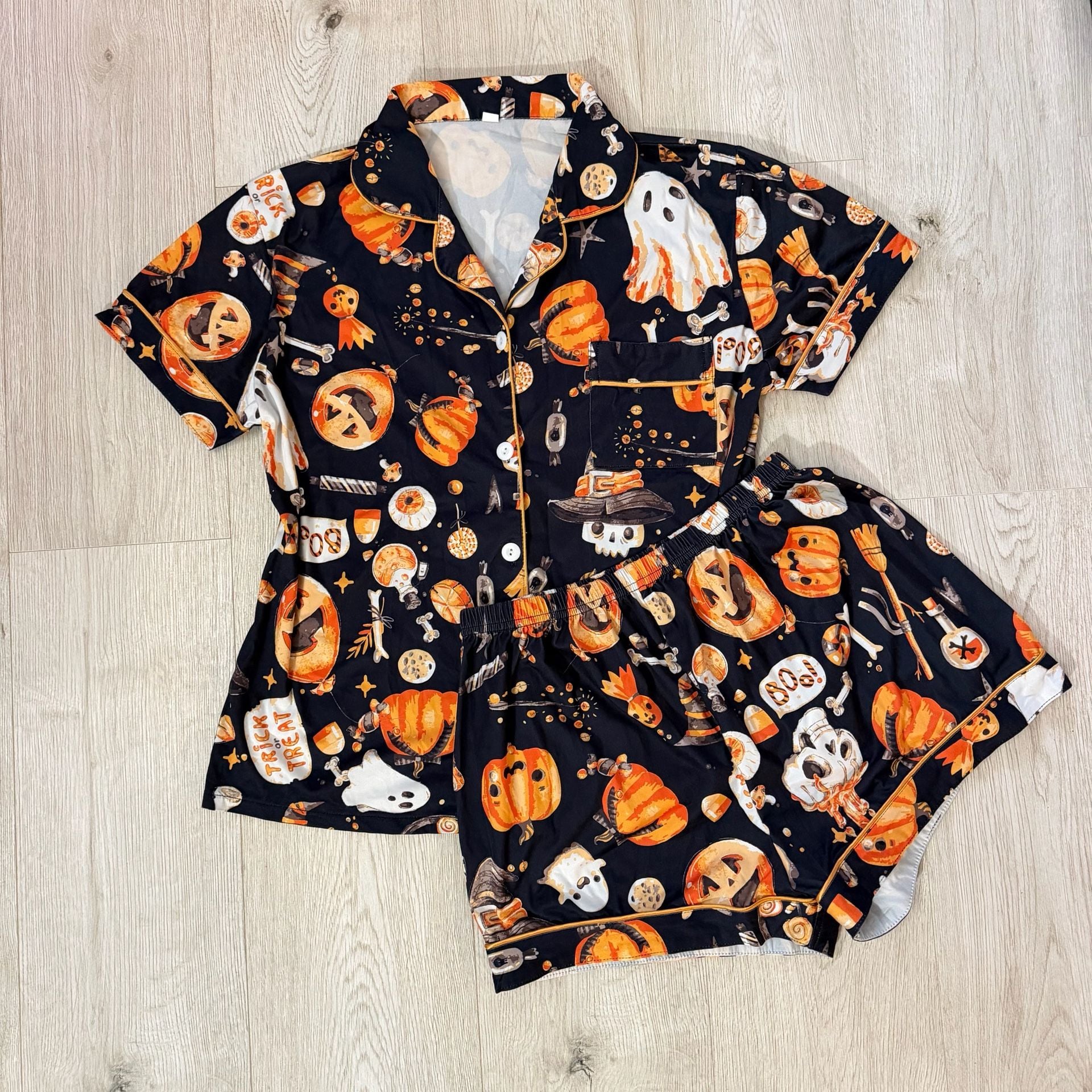 Halloween Pajama Set Size L 1