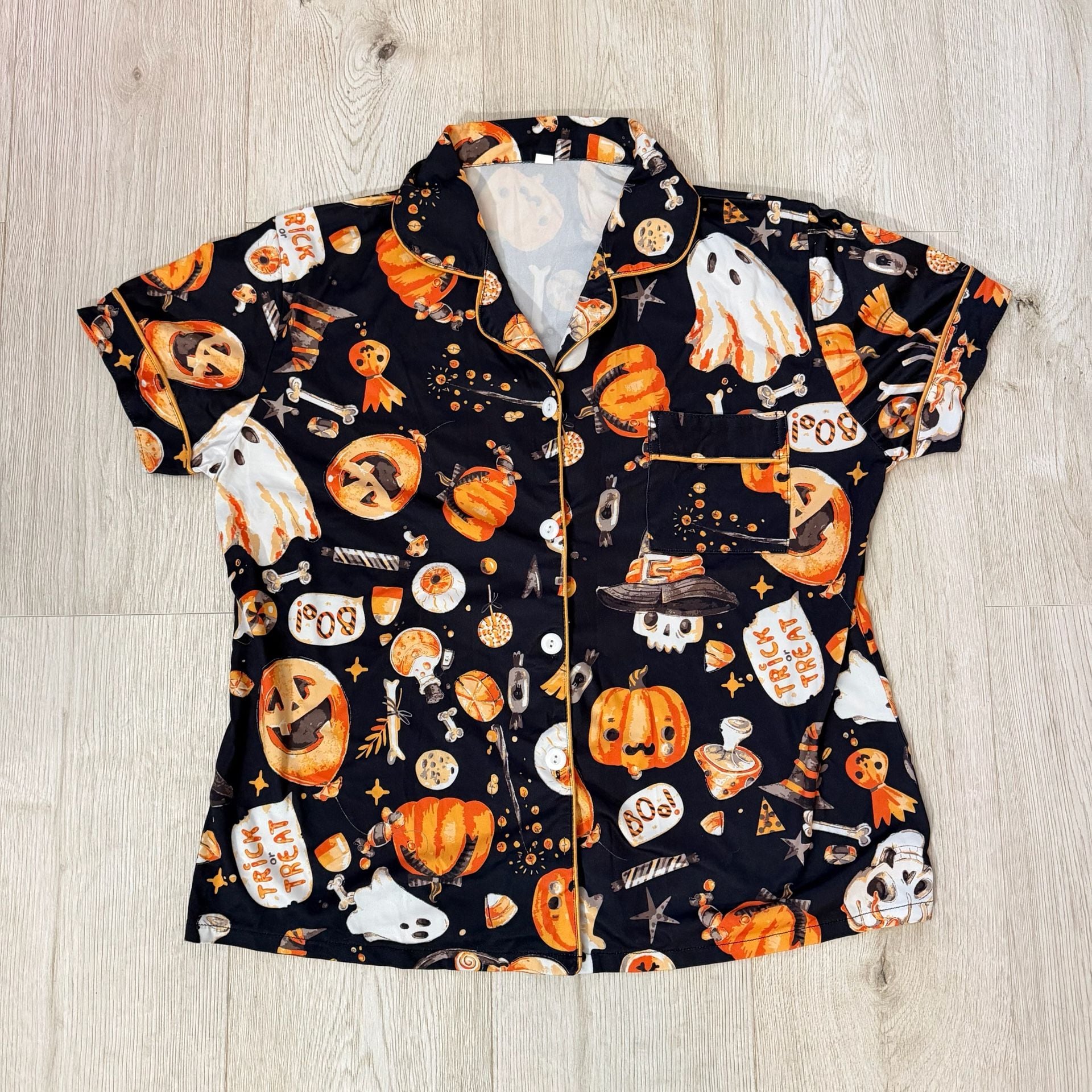 Halloween Pajama Set Size L 6