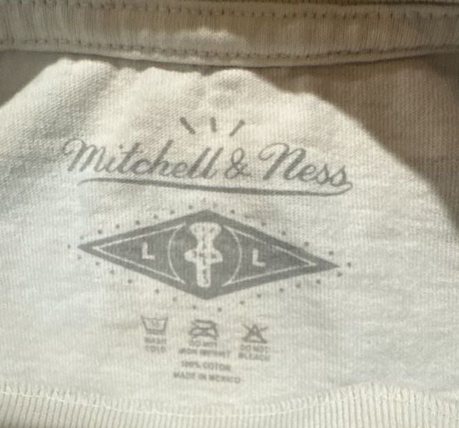 Travis Scott x Mitchell & Ness Ltd Edition University Of Oklahoma Tee Size L White 5