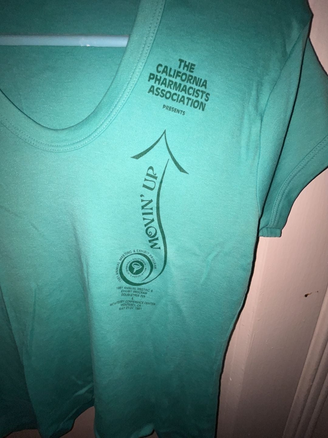 Topic Knits T-Shirt Size Large Vintage 1981 California Pharmacists Association 3