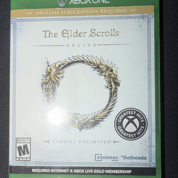 The Elder Scrolls Online Tamriel Unlimited Xbox One Game
