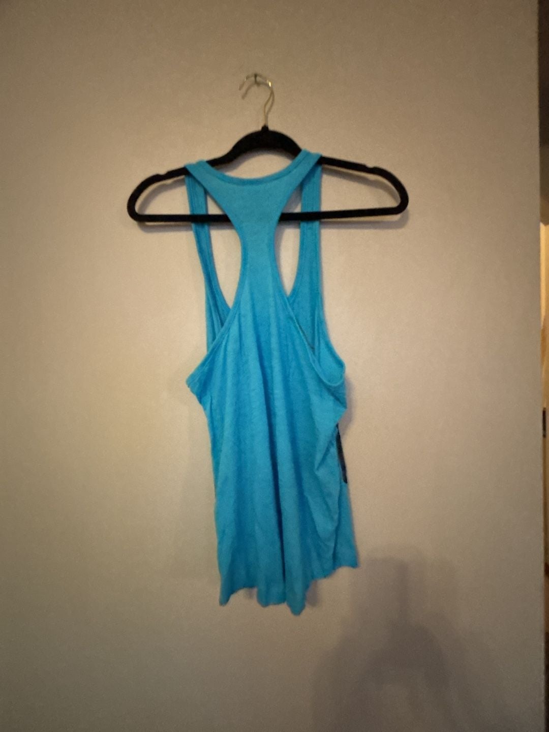 PINK Victoria's Secret Love Pink 86 Sequin Tank Top Size XS Blue Racerback 5