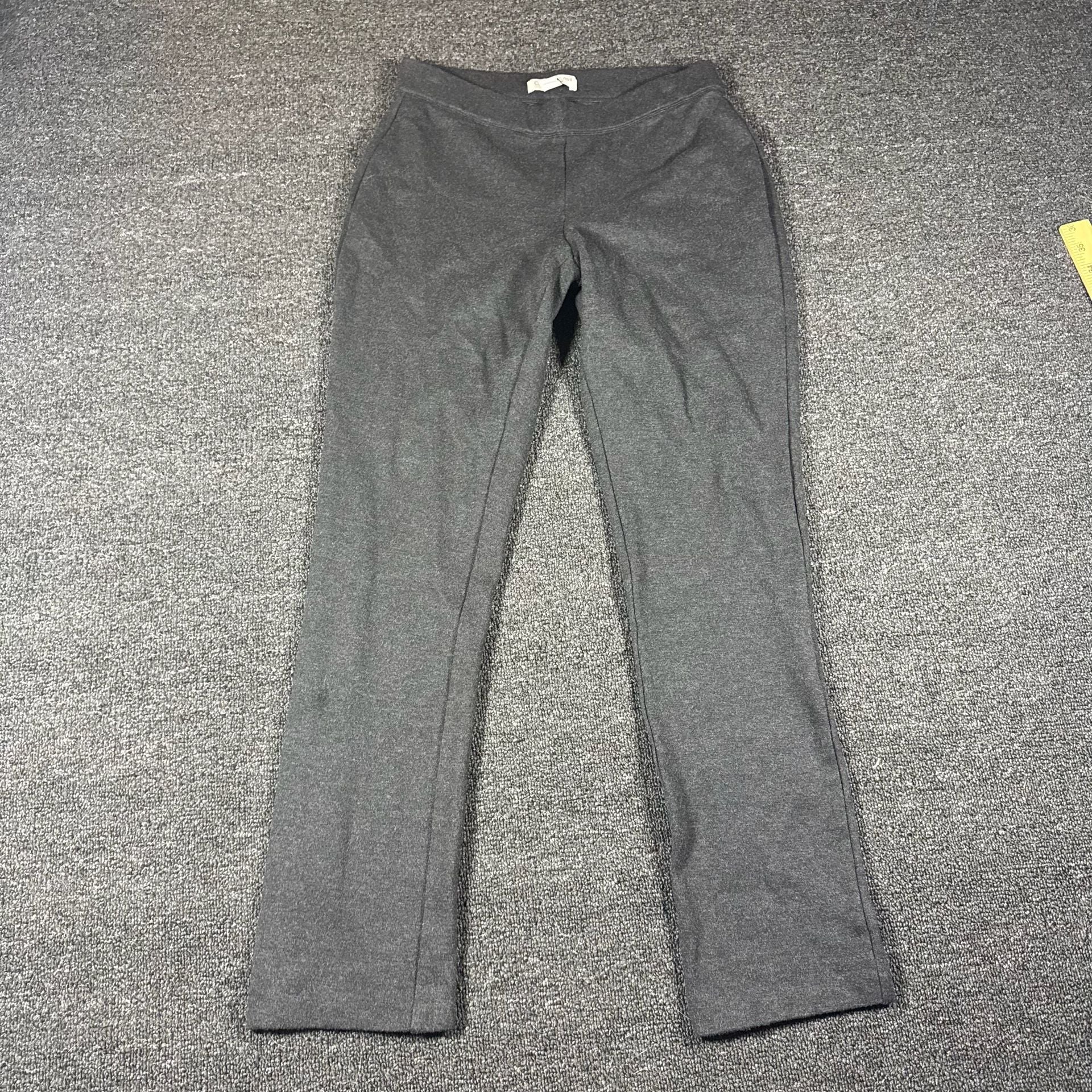 Coldwater Creek Pants Size XS 4-6 Gray Natural Fit Casual 2