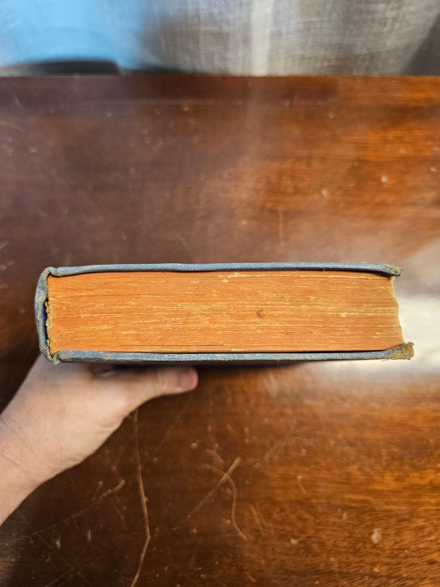Nancy Drew The Bungalow Mystery 1930 Copyright Early Printing Blue Orange HC 8