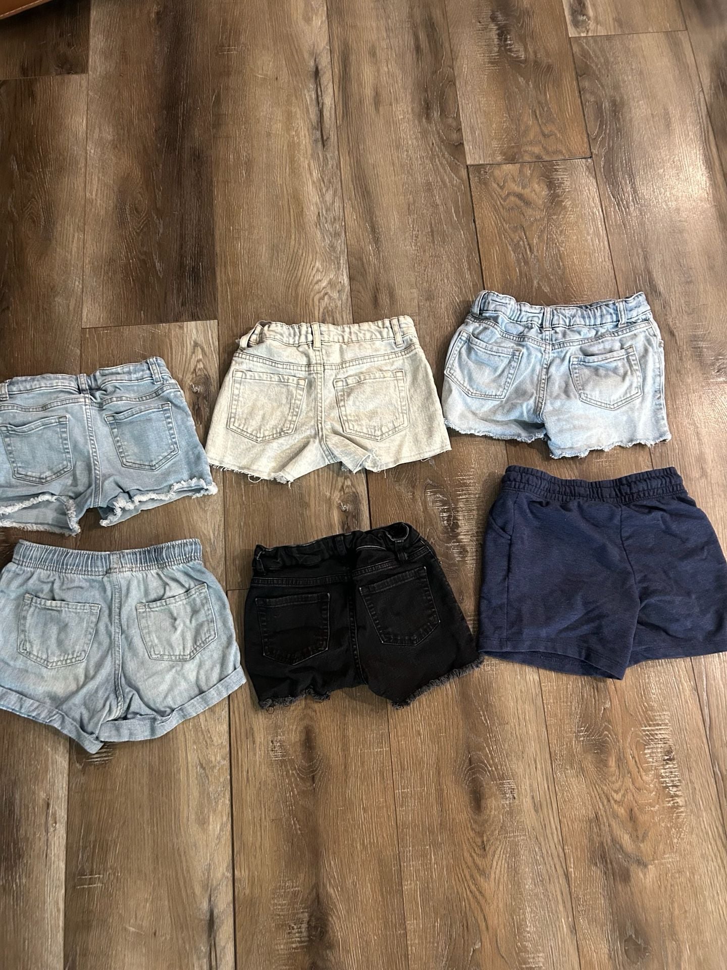 Girls Shorts Lot of 6 Assorted Styles and Colors 8