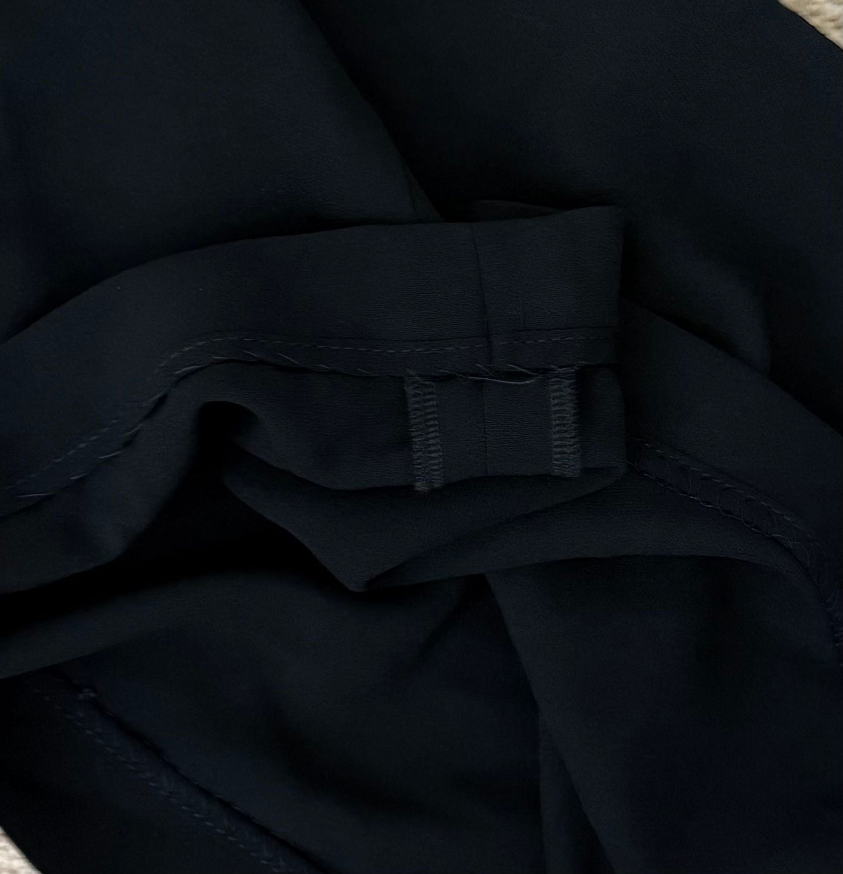 Reformation Black Mini Skirt Size 0 5