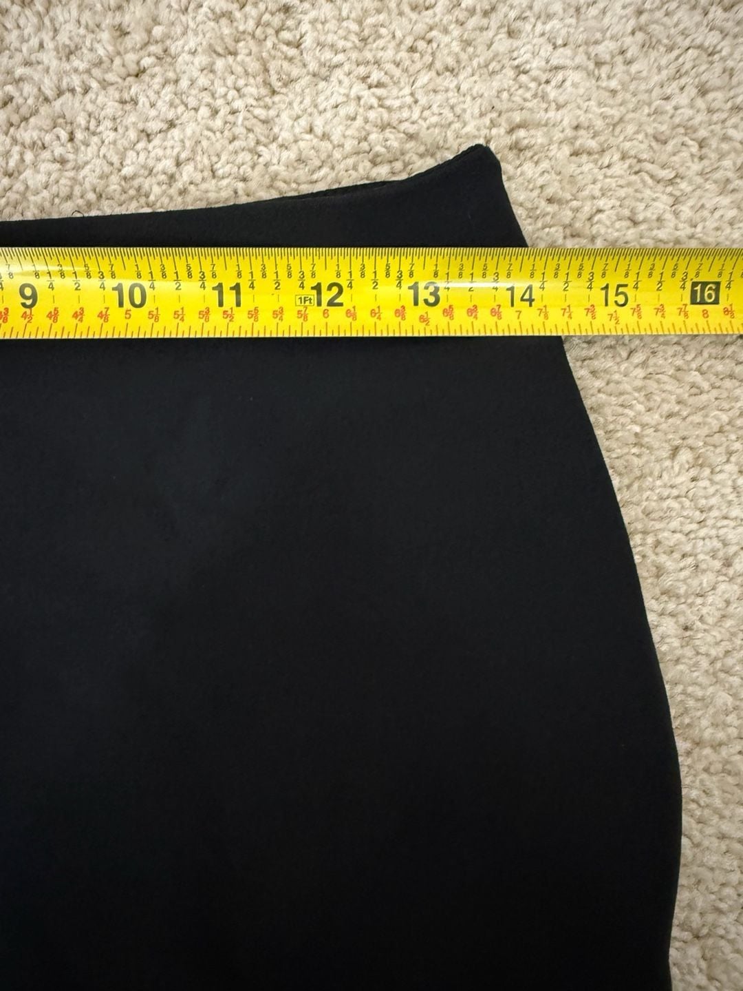 Reformation Black Mini Skirt Size 0 6