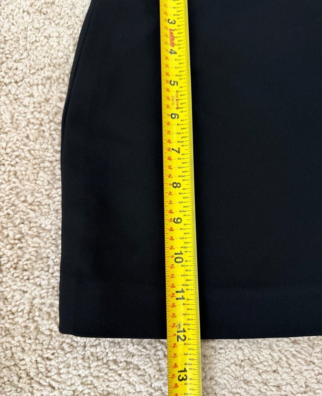 Reformation Black Mini Skirt Size 0 7